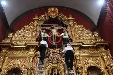 Bajada del Santo Cristo de Telde (Foto TA)